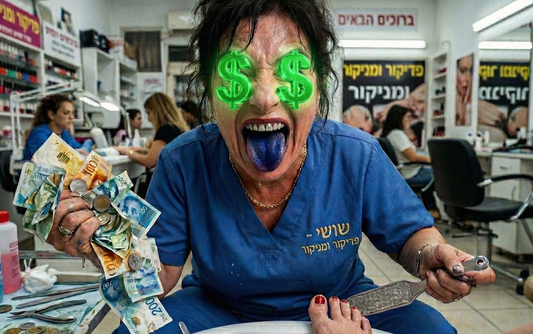כמה באמת עולה לך פדיקור? (את שורפת את הכסף שלך)